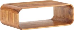  vidaXL Stolik kawowy, 90 x 50 x 30 cm, lite drewno akacjowe