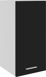  vidaXL Szafka kuchenna, czarna, 29,5x31x60 cm, płyta wiórowa