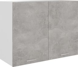  vidaXL Szafka kuchenna, szarość betonu, 80x31x60 cm, płyta wiórowa