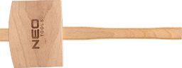  Neo Młotek drewniany (Wooden hammer 660g, 140x110x50 mm, length 380 mm)