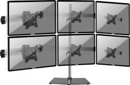 Duronic Stojak biurkowy na 6 monitorów 15" - 24" (DM756)