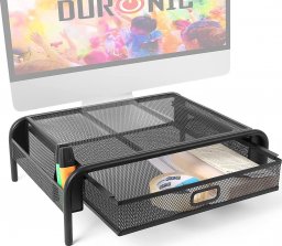  Duronic Duronic DM072 Podstawka pod monitor półka szufladą