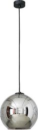 Lampa wisząca Selsey Lampa wisząca Fedorie srebrna średnica 25 cm