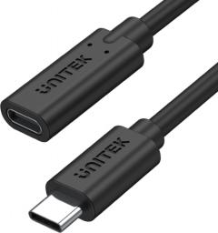 Kabel USB Unitek USB-C - USB-C 0.5 m Czarny (C14086BK)