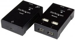 Adapter USB StarTech USB - RJ45 Czarny  (USB2004EXTV)