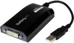 Adapter USB StarTech USB - DVI Czarny  (USB2DVIPRO2)