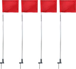  YakimaSport Flagi narożne na sprężynach wbijane, Chorągiewka 4szt.