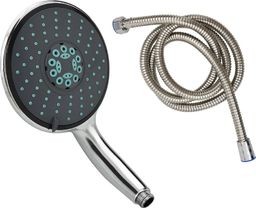 Słuchawka prysznicowa vidaXL 2-funkcyjna srebrny (146487)