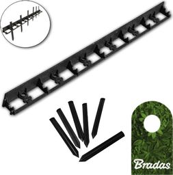 Bradas Obrzeże ogrodowe 58/1000mm TYP2 RIM-BORD-58 1m + 6 kołków mocujących Bradas 1820