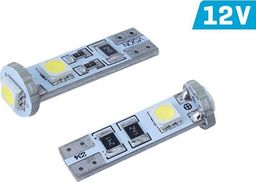 Vision Żarówka VISION W5W (T10) 12V 3x 5050 SMD LED, CANBUS, biała, 2 szt.