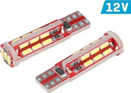 Vision Żarówka VISION W5W (T10) 12V 27x 4014 SMD LED, CANBUS, biała, 2 szt.