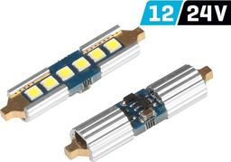 Vision Żarówka VISION Festoon SV8.5 39mm 12/24V 6x 3030 SMD LED, nonpolar, CANBUS, biała, 2 szt.