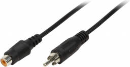 Kabel LogiLink RCA (Cinch) - RCA (Cinch) 5m czarny (CA1032)