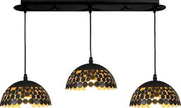 Lampa wisząca Milagro Nowoczesna lampa sufitowa czarna Milagro LISA ML6136