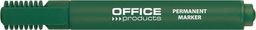  Office Products Marker permanentny ścięty, 1-5mm (linia), zielony