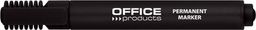  Office Products Marker permanentny OFFICE PRODUCTS, ścięty, 1-5mm (linia), czarny