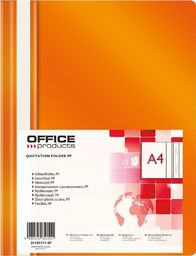  Office Products Skoroszyt, PP, A4, miękki, 100/170mikr., pomarańczowy