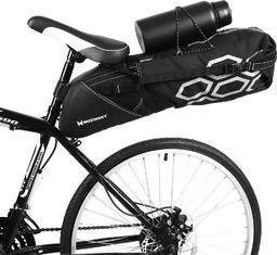  Wozinsky Wozinsky duża pojemna torba rowerowa pod siodełko 12 L czarny (WBB9BK)