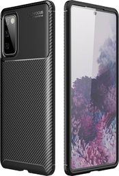  Etui SAMSUNG GALAXY S20 FE / S20 LITE Pancerne Shockproof Carbon Fiber czarne