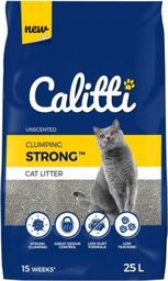 Żwirek dla kota Calitti Strong Naturalny 25 l 