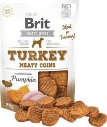  Brit BRIT JERKY Turkey Meaty COINS 80g