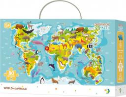  Dodo Puzzle obserwacyjne 80 Mapa świata zwierząt