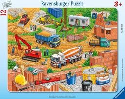  Ravensburger Puzzle 12 Co tu pasuje? Plac budowy