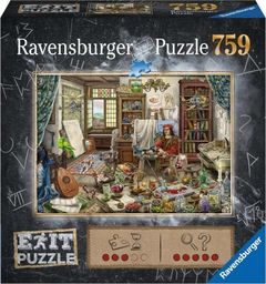  Ravensburger Puzzle 759 Exit Studio artysty