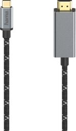 Kabel USB Hama USB-C - HDMI 1.5 m Czarny (002005070000)