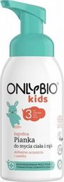  Only Bio Kids łagodna pianka do mycia ciała i rąk od 3. roku życia 300ml