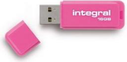 Pendrive Integral Neon, 16 GB  (INFD16GBNEONPK)
