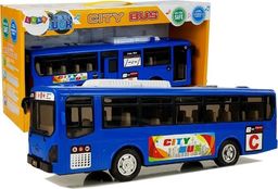  Lean Sport Muzyczny Autobus z Napędem Frykcyjnym i światłami Niebieski