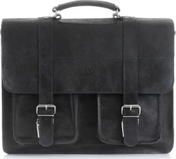 Torba Paolo Peruzzi SKÓRZANA TORBA TECZKA MĘSKA VINTAGE PAOLO PERUZZI S-14-BL