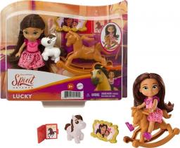  Mattel Mustang: Duch wolności Mała lalka Lucky  + akcesoria