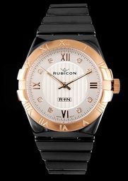 Zegarek Rubicon Zegarek damski RUBICON RNPD33-2 ALITA + PUDEŁKO - ceramika