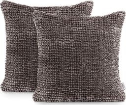 AmeliaHome AmeliaHome POSZEWKA BATI BROWN 45x45*2