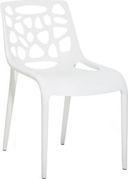 Beliani Krzesło do jadalni białe MORGAN (21643)