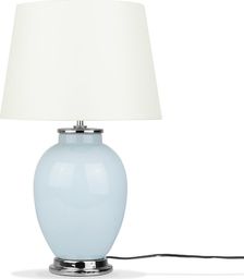 Lampa stołowa Beliani Lampka nocna ceramiczna niebieska BRENTA