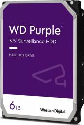 Dysk serwerowy WD Purple 6TB 3.5'' SATA III (6 Gb/s)  (WD62PURZ)
