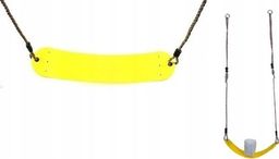 Huśtawka AllForBaby Huśtawka elastyczna żółta siedzisko żółte