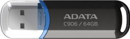 Pendrive ADATA C906, 64 GB  (AC906-64G-RBK)