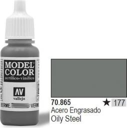  Vallejo Farba Nr177 Oily Steel 17ml - 70865