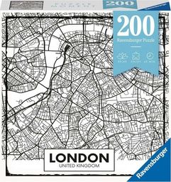  Ravensburger Puzzle 200 Moment: Londyn mapa 129638