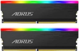 Pamięć Gigabyte AORUS RGB, DDR4, 16 GB, 3333MHz, CL18