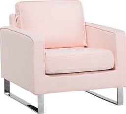  Beliani Fotel różowy VIND