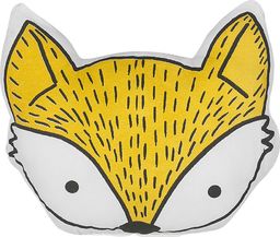  Beliani Poduszka dla dzieci lis 50 x 40 cm żółta VADODARA