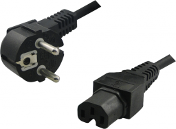 Kabel zasilający LogiLink Schuko - C15, 2m (CP105)