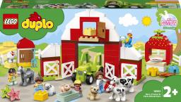  LEGO Duplo Stodoła, traktor i zwierzęta gospodarskie (10952)