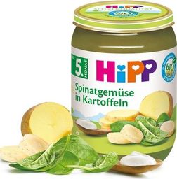 HiPP HiPP BIO Kremowy Szpinak z Ziemniaczkami Żelazo