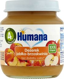 Humana Humana Organic Jabłuszko z Brzoskwiniami 100%